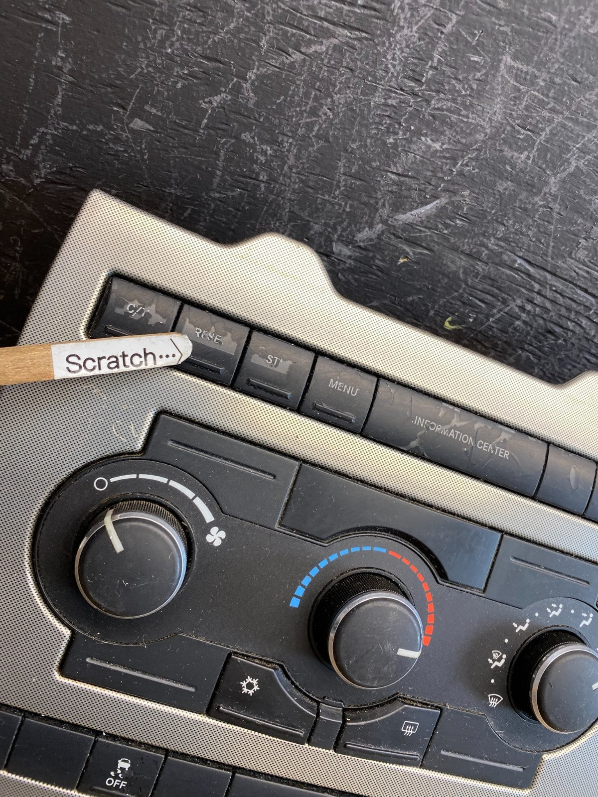 2005 to 2007 Jeep Commander Grand Cherokee A/C Climate Control Bezel ac6531 DG1