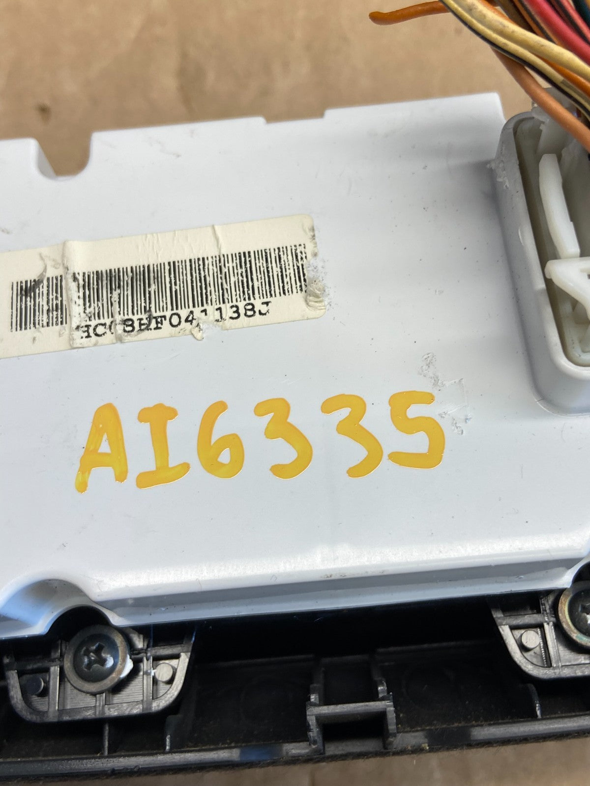 2009 to 2010 Kia Sportage Center Radio Climate Control Clock Trim AI6335 DW6