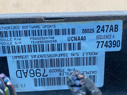 2004 Dodge Ram Engine Computer Module Computer ECM 56029247AB AF89852
