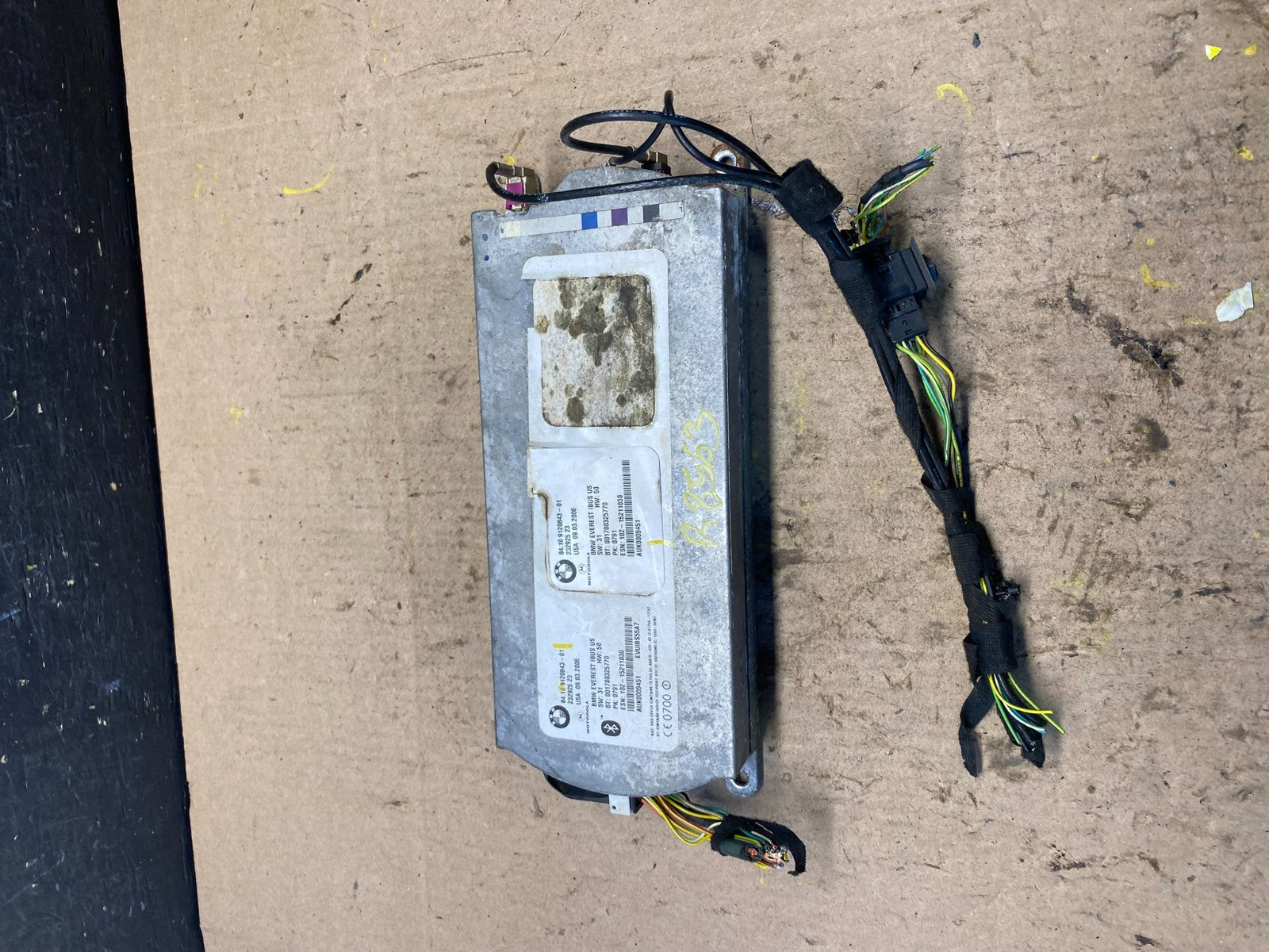 2000 to 2006 Bmw X5 Bluetooth  Control Module Computer Telematics OEM R8563 DG0