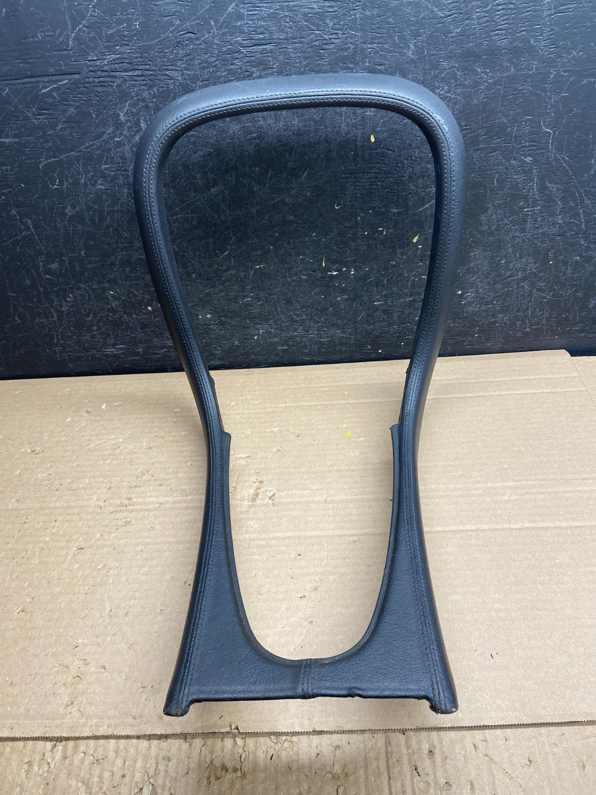 2003 to 2008 Jaguar S Type Front Center Console Leather Trim Panel AG02400