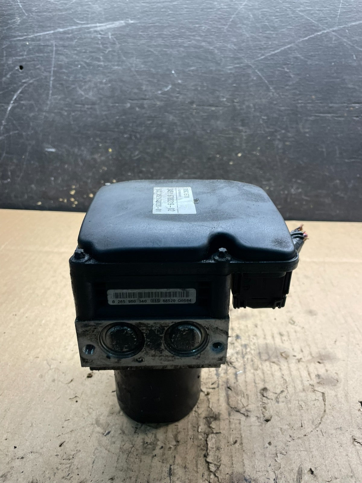 2007 to 2010 BMW X5 E70 ABS Anti-Lock Brake Pump 3451 6780126-02 OEM V9107 DG1
