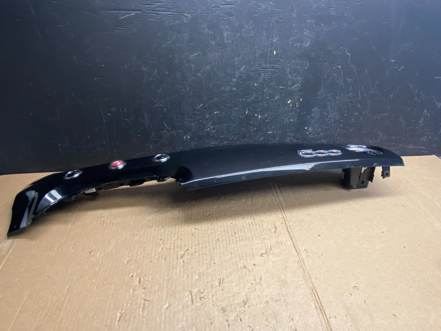 2012 to 2019 Fiat 500 Front Center Dashboard Vent Trim Bezel Blue ae3867 DG1