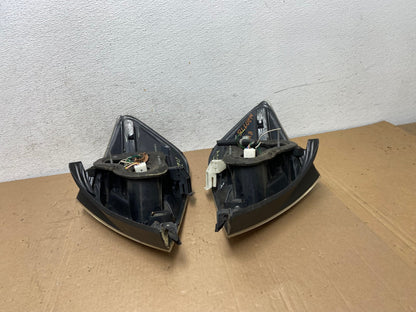 2007 to 2010 Scion TC Left+Right Set Black Tail Lights AD7924 LK10