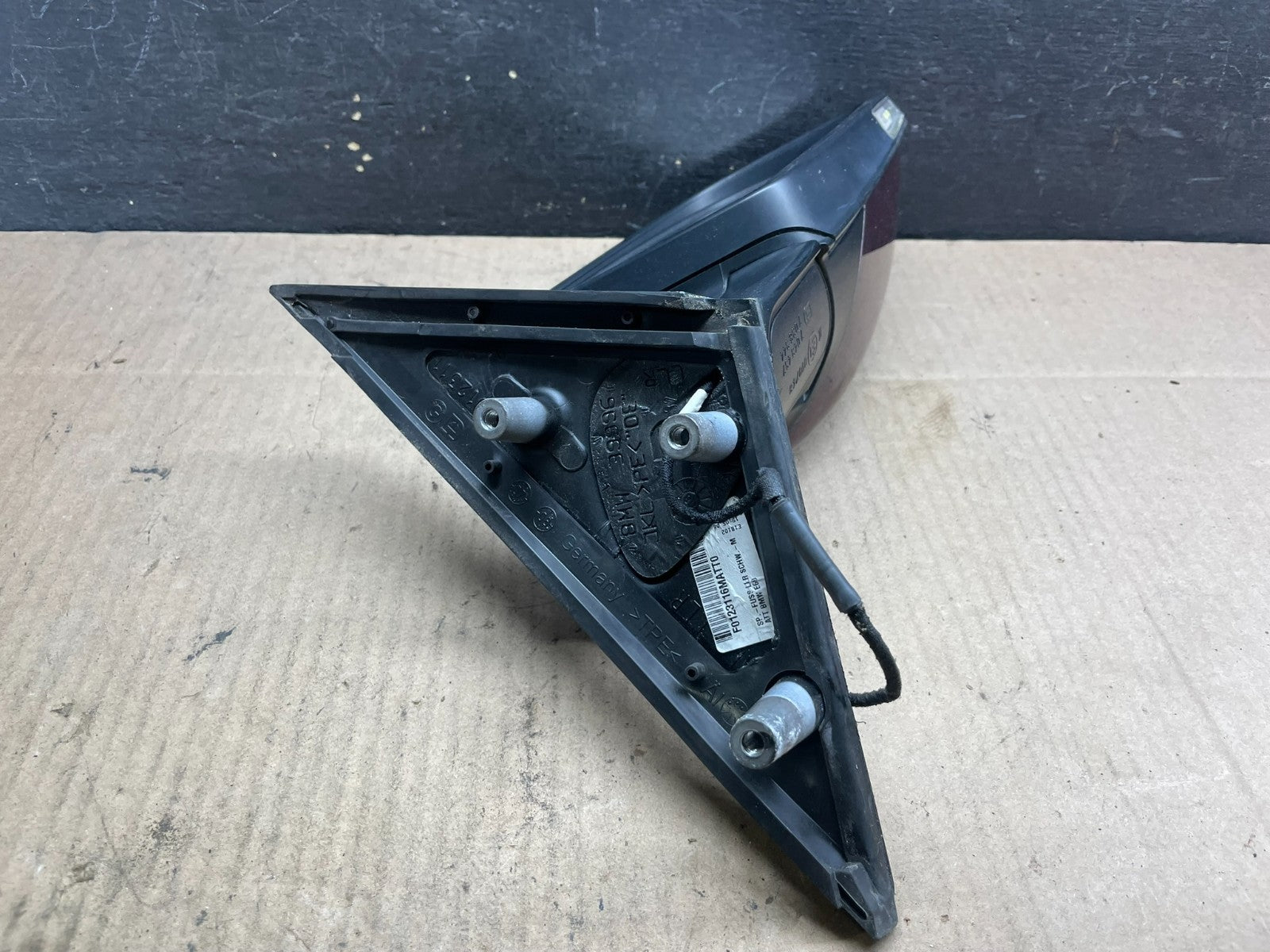 2006 - 2010 BMW 528i 530i 535i Right Passenger Door View Mirror P4566   DG4