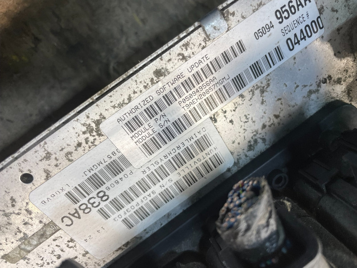 2006 Dodge Magnum Charger Engine Control ECU p05094956aa T2539 DG3