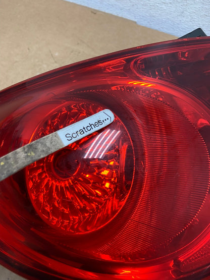 2007 to 2010 Hyundai Elantra Sedan Left Driver Side Tail Light AD6187 LK3