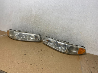 1997-2005 Buick Century Left+Right Side Headlights Halogen AH8885 DW2