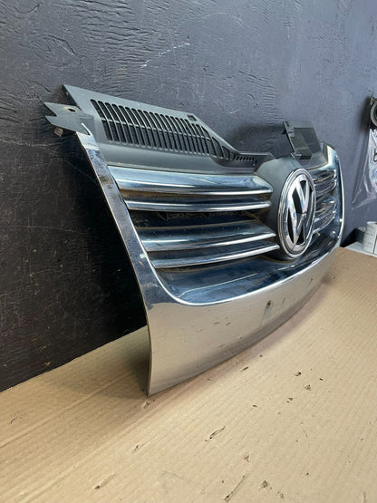 2005-2010 Volkswagen Jetta Front Upper Grille Grill Chrome AF3335 DG2