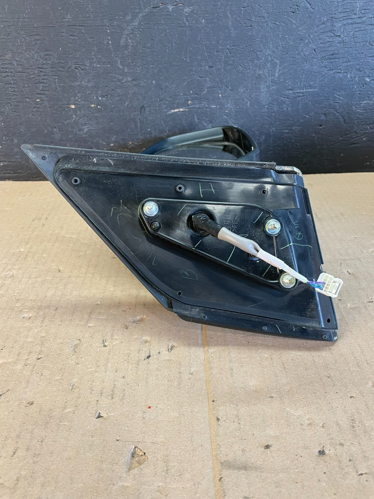 2014 to 2015 Mitsubishi Mirage Right Passenger RH View Door Mirror AD8588 DW4