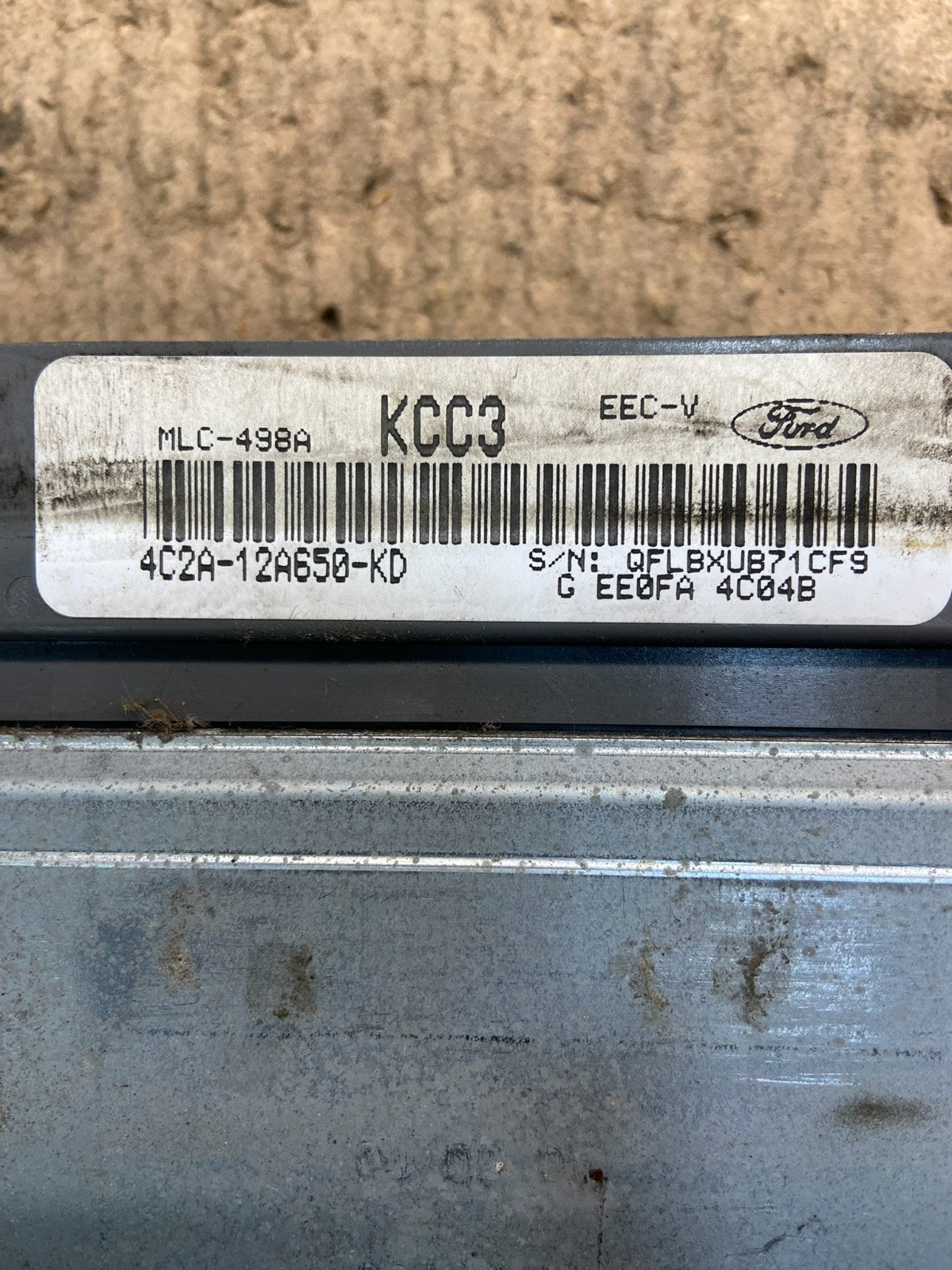 2004 Ford Van E150 E250 5.4L Engine Control Module Unit ECU z0749 DG3