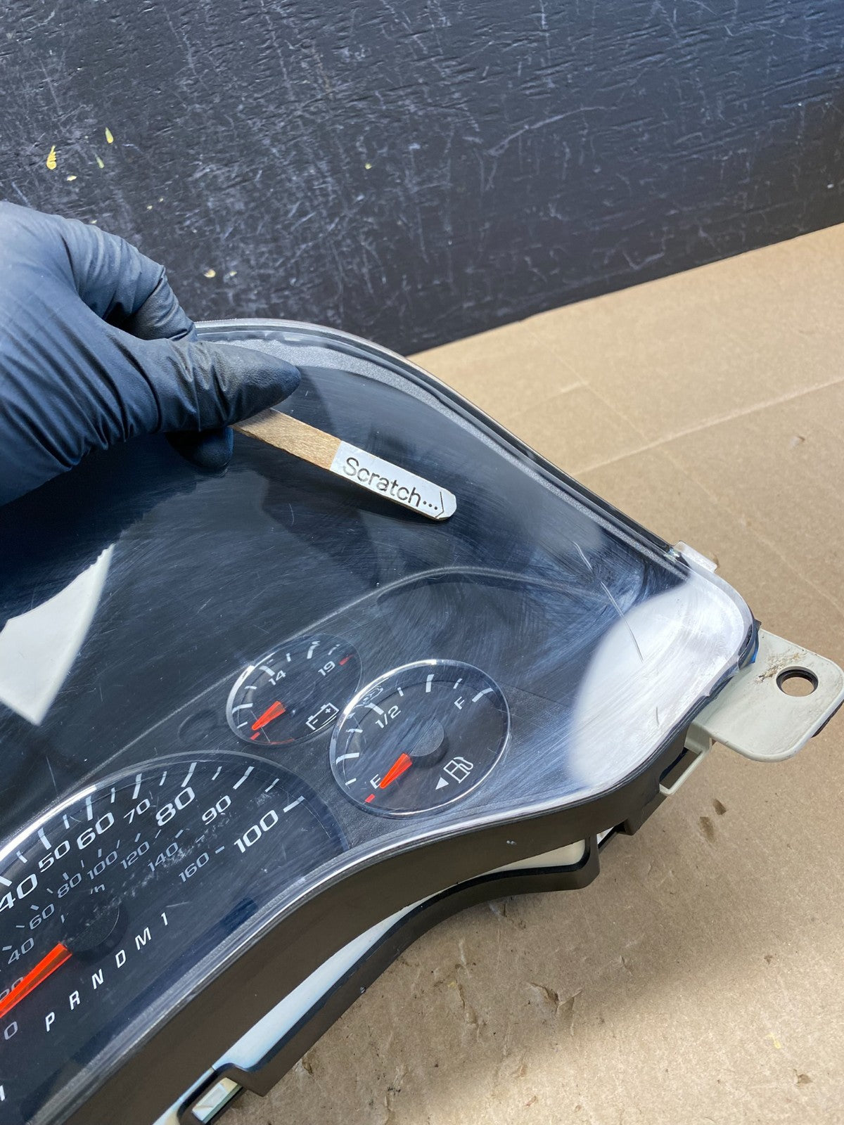 2013 to 2017 Chevrolet Express Speedometer Cluster Gauge AC6686 DG3