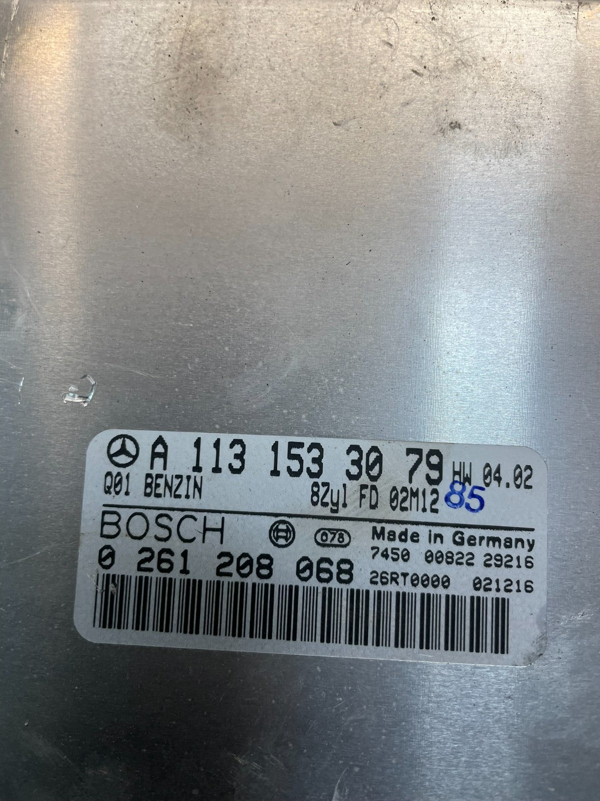 2003 to 2006 Mercedes CL500 ECU ECM Engine Control Module Unit OEM X8726 DG3