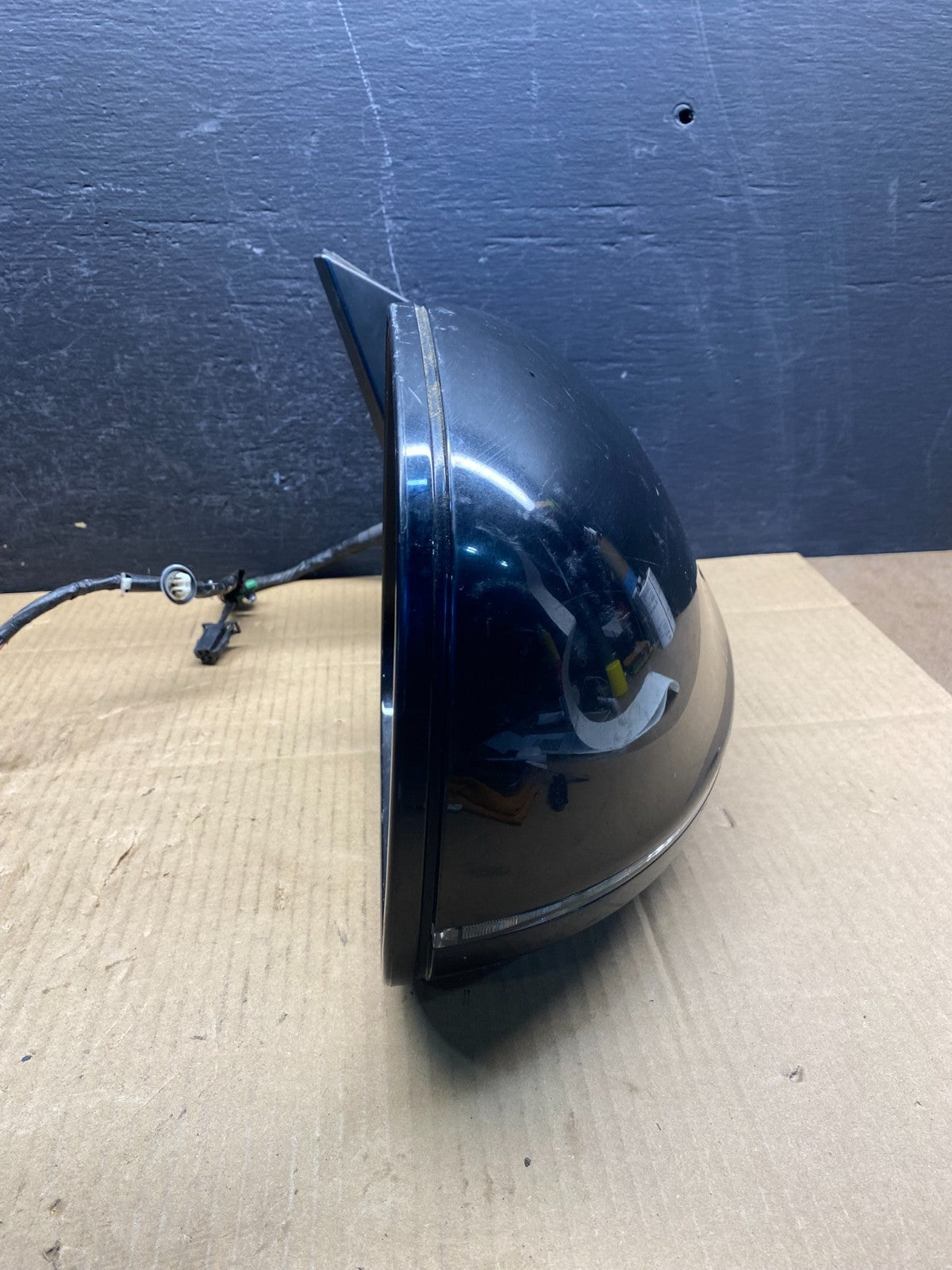 2007 to 2009 Audi Q7 Right Passenger Side Door View Power Mirror AD4919 DW11