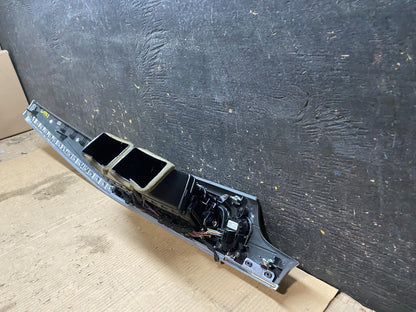 2011-2013 Bmw 5 F10 550i Center Dash AC Vents Start Stop Trim Bezel X3526 DG9