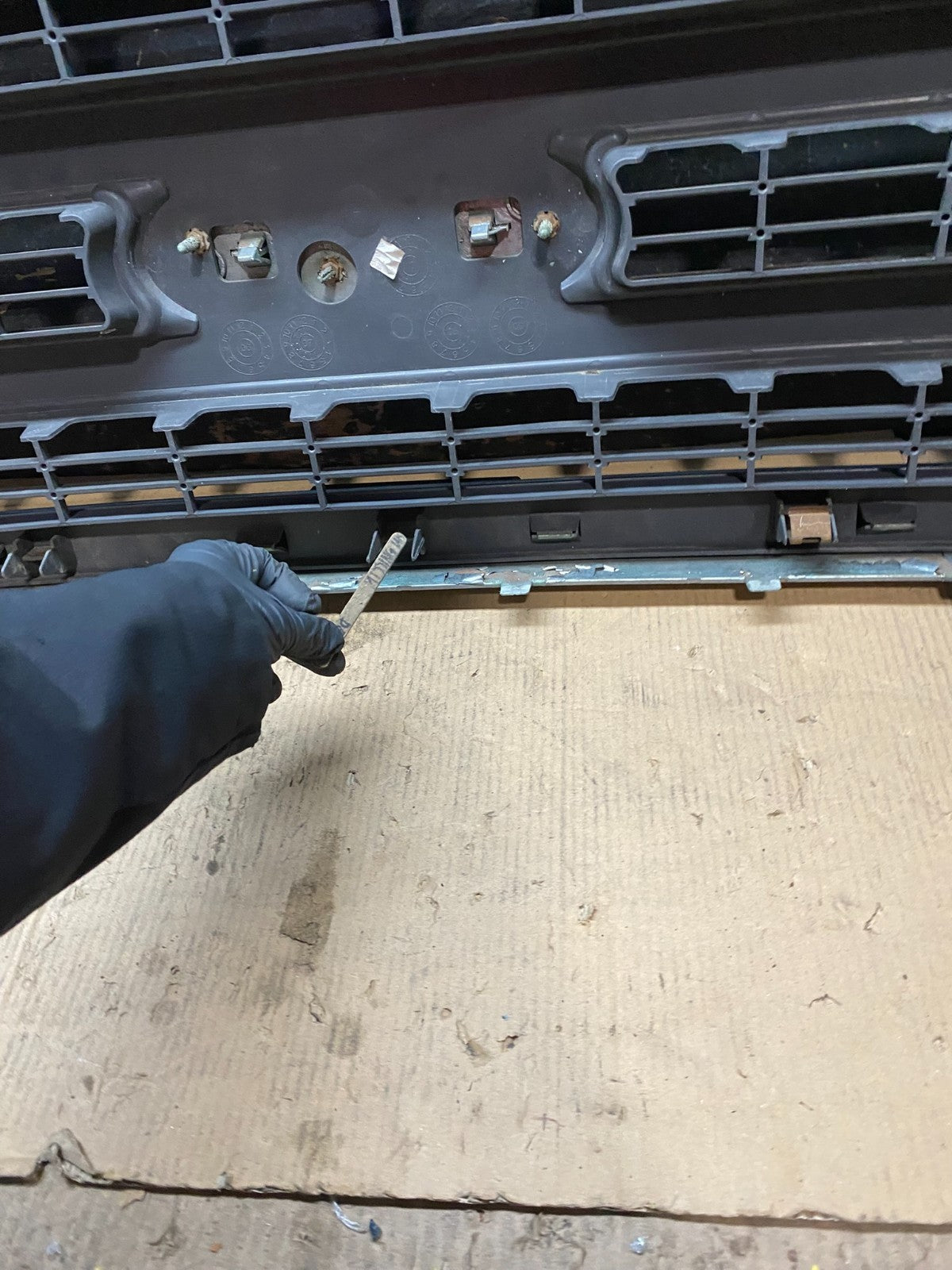 2008-2014 Ford Econoline E150 E250 Front Upper Chrome Grill Grille Oem X3216 DG14