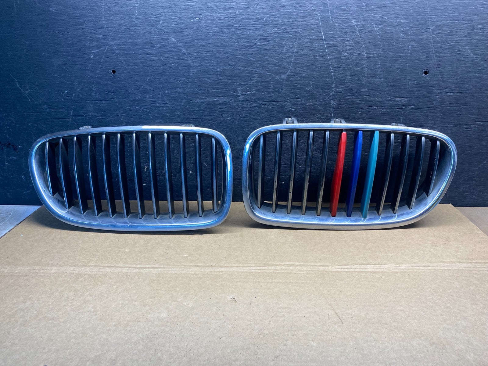 2011-2016 Bmw F10 550I 535i Front Left+Right Set Grill Grille AF6839 DG0