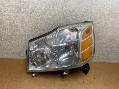 2004 to 2007 Nissan Armada Left Driver Lh Side Headlight Halogen X6702 DW0