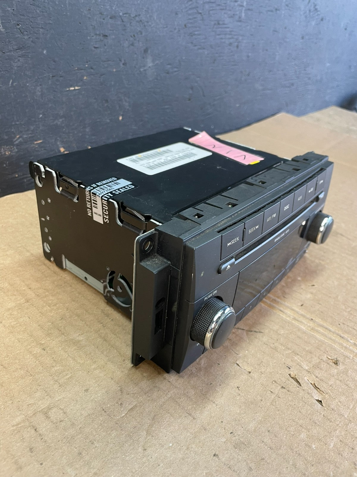 2007-2012 Chrysler Dodge Jeep Ram Radio CD MP3 AUX Receiver AC2355 DG1