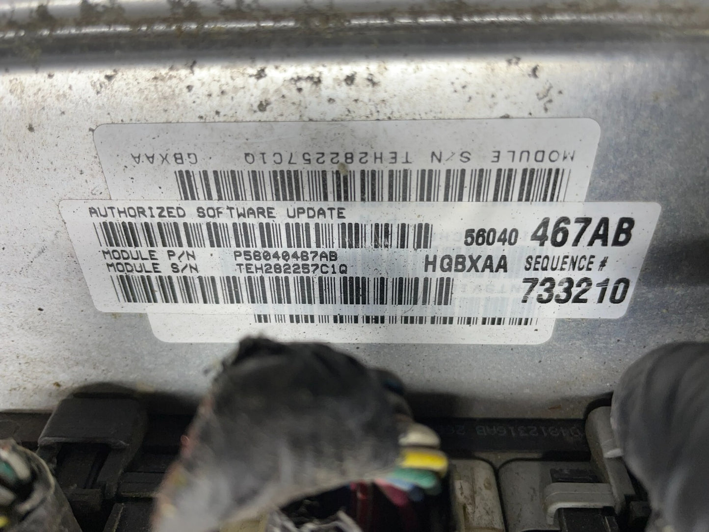 2003 Dodge Dakota 3.9L  Engine Computer Module p56040467AB ECM N1776 DG2