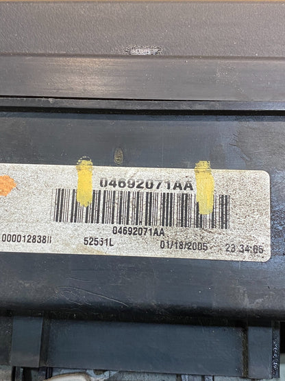 2005 Jeep Grand Cherokee Fuse Box Multi-Function Relay Module Bcm ac7958 DG6