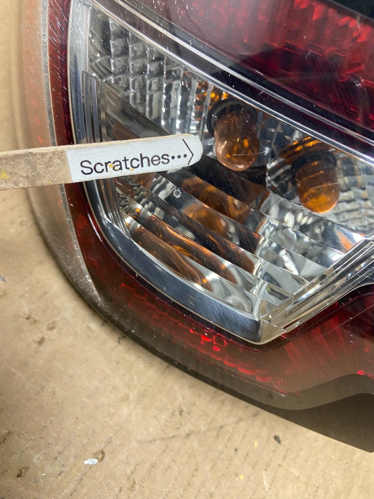 2013 to 2017 Chevrolet Traverse Left Driver LH Side Tail Light Oem AC1124 DW3