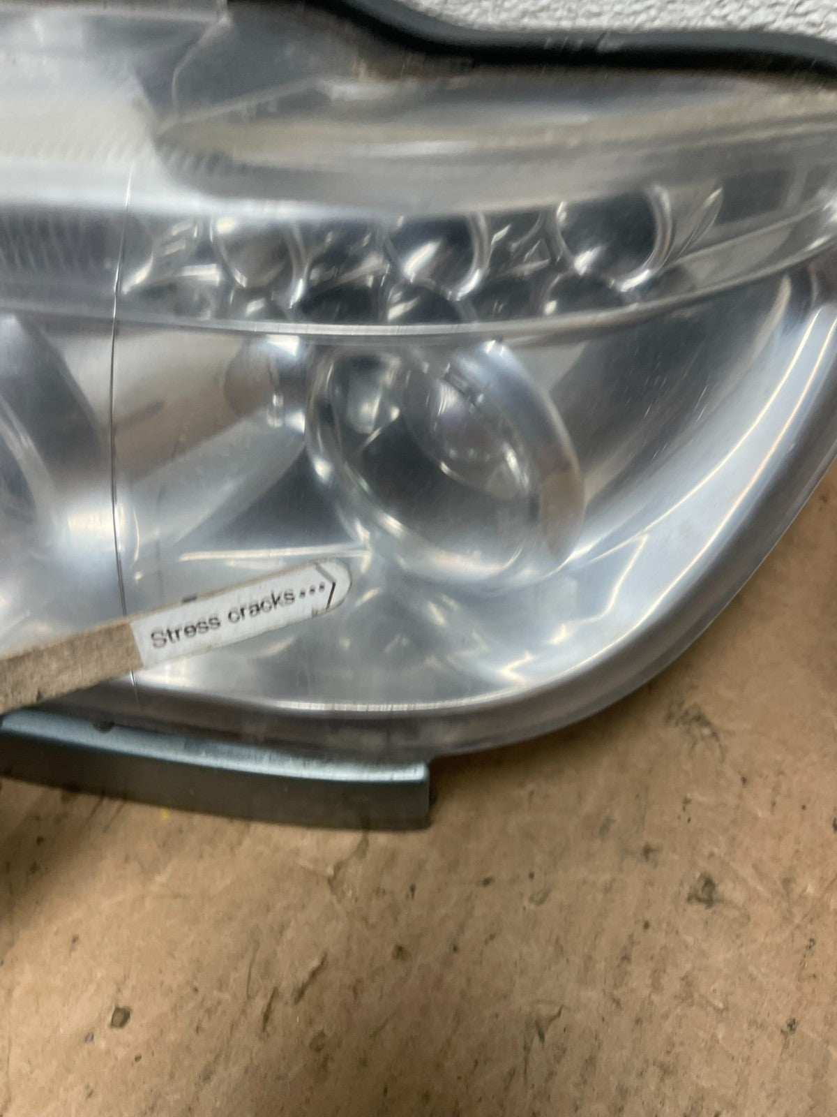 2000-2003 BMW X5 E53 LED Left+Right Set LED Chrome Projector Headlight Q7391 DG6