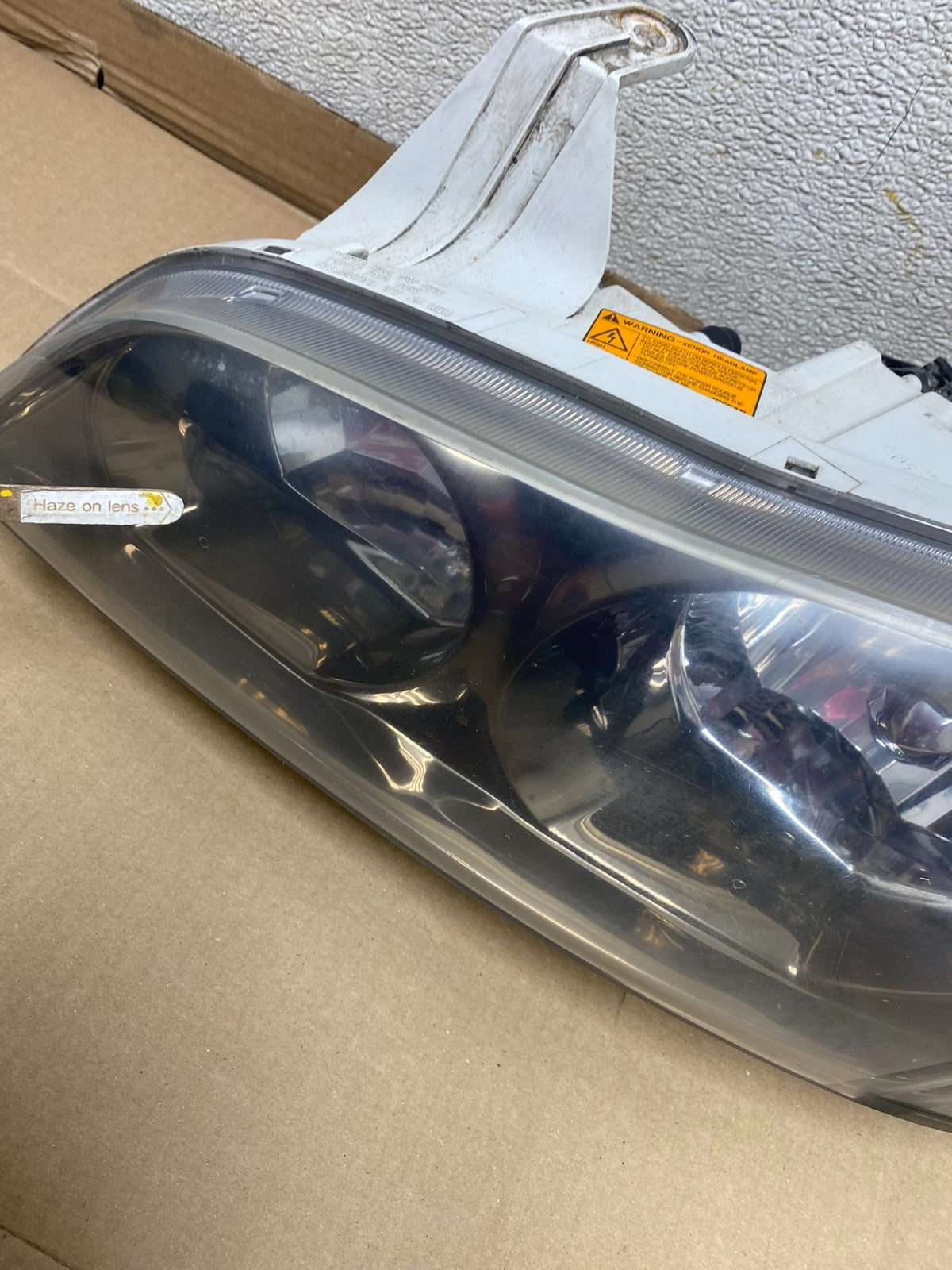 2002 to 2004 Infiniti I35 Hid Xenon Left Driver LH Black Headlight U2755 DG6