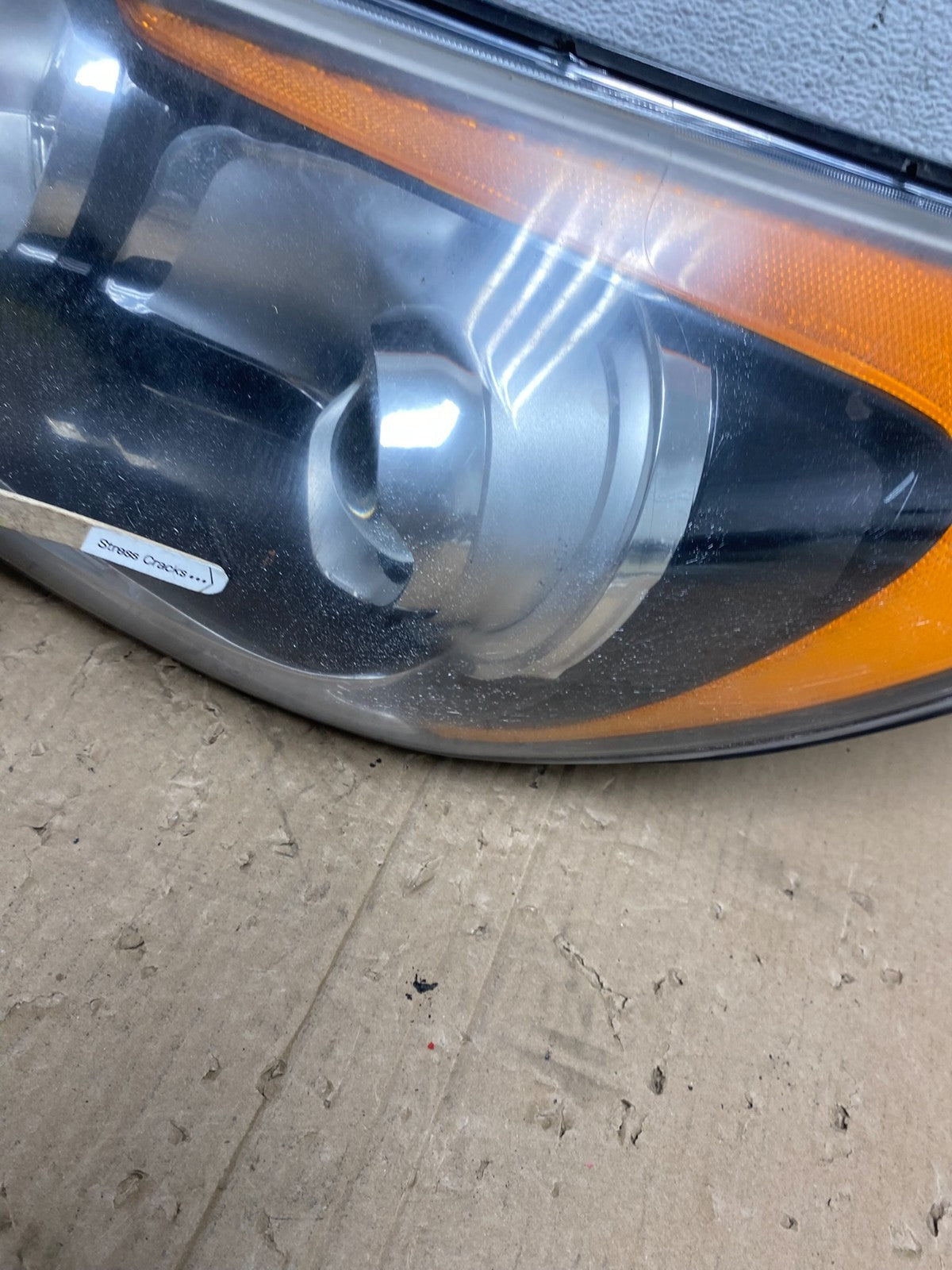 2012 to 2017 Kia Rio Hatchback Left Driver LH LED Projector Headlight AE9306 DG4