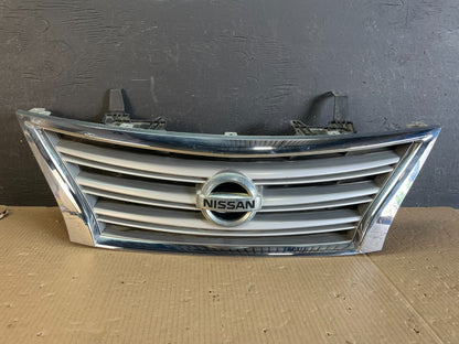 2013 to 2015 Nissan Sentra Front Upper Chrome Grill Grille AE3761 DG0
