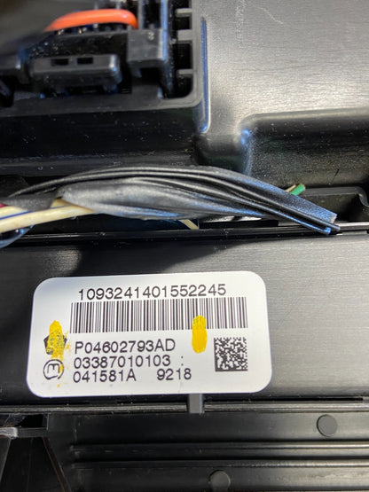 2008 to 2010 Jeep Grand Cherokee Center A/C Heater Climate Control AD2116 DG5