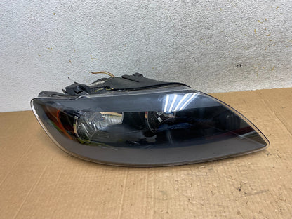 2007- 2009 Audi Q7 Right Passenger RH Side Black Halogen Headlight AI5445 DW0