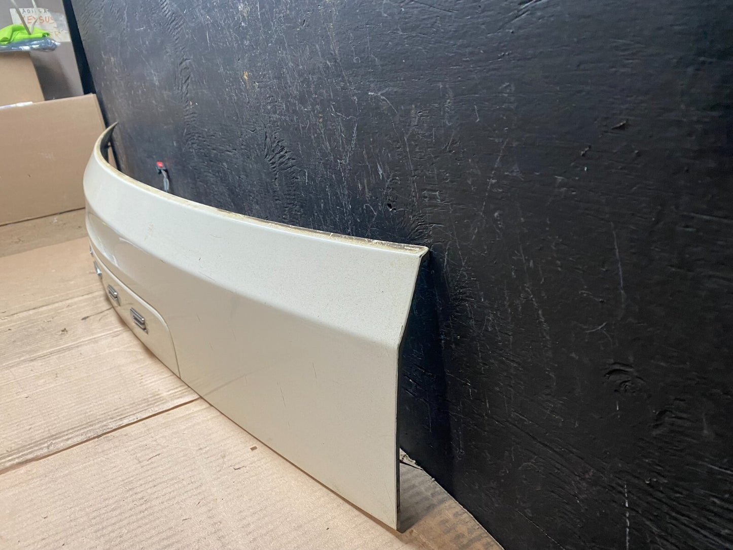 2011 to 2018 Dodge Grand Caravan Tail Gate Trim Molding with camera OEM F4174 PS1