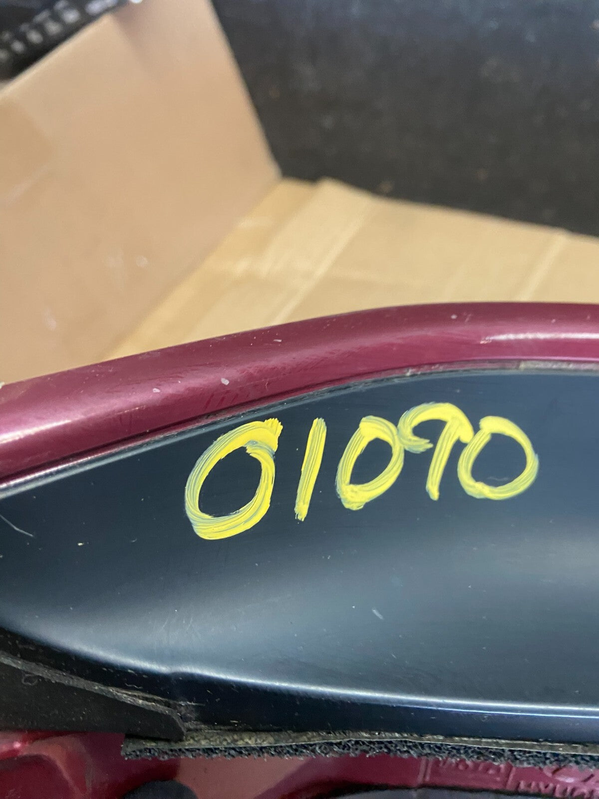 2005 to 2011 Hyundai Accent Trunk Lid Hatch 3rd Brake Light Spoiler o1090 PS12