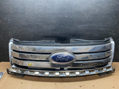 2007 2008 2009 2010 Ford Edge Front Upper Chrome Grill Grille U0264 DG0