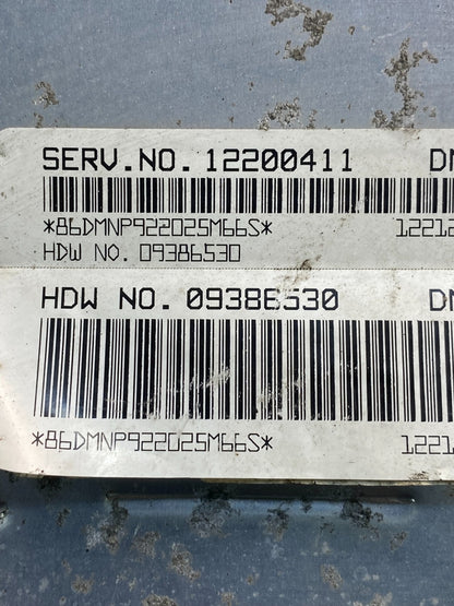 2001-2002 Silverado Tahoe Engine Computer Module 12200411 ECM ECU AH1627 DG2