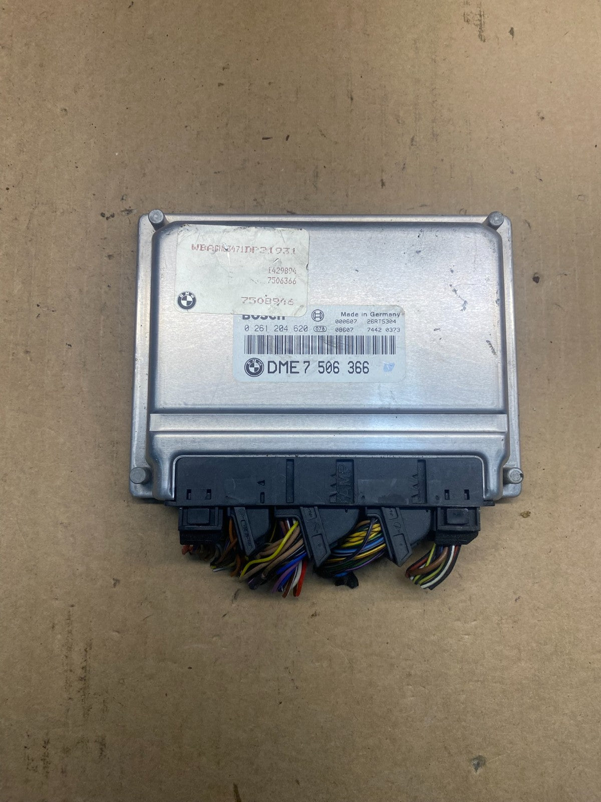 2000 BMW X5 ECM ECU Engine Control Computer Module 7506366 AG6166 DG0