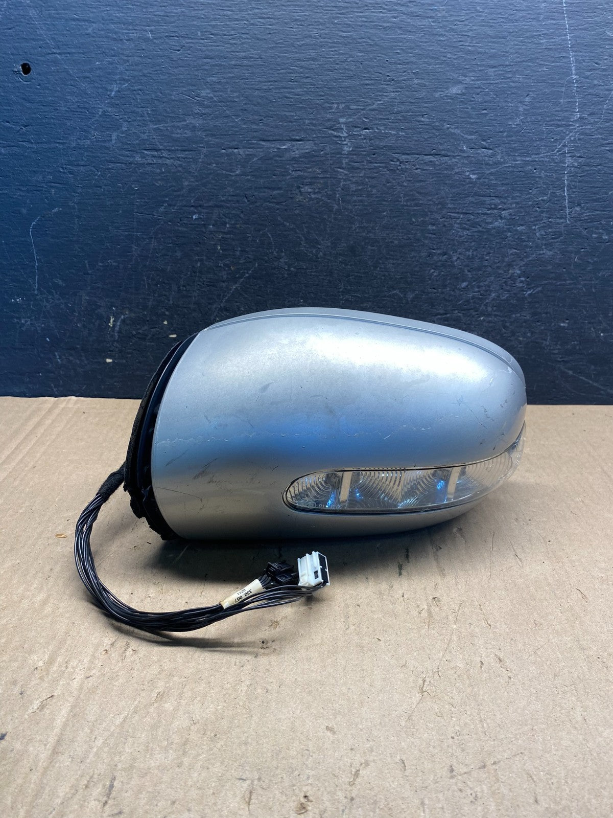 2003 to 2006 Mercedes E-Class Left Driver LH Side View Door Mirror AE7663 DW0