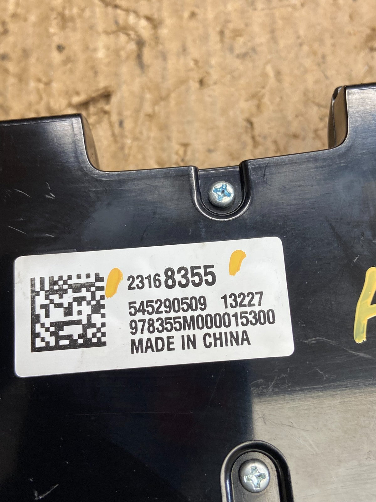 2013 Chevrolet Malibu AM FM Radio Control Panel AF1509 DG5