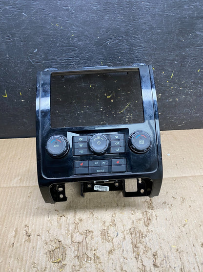 2010 to 2012 Ford Escape Ac Heater Climate Control Radio Bezel Trim Oem V7439 DG0