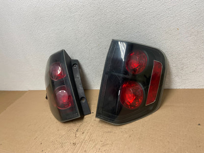 2003 to 2008 Honda Pilot Left+Right Set Side Black Tail Lights AE6461 DG1