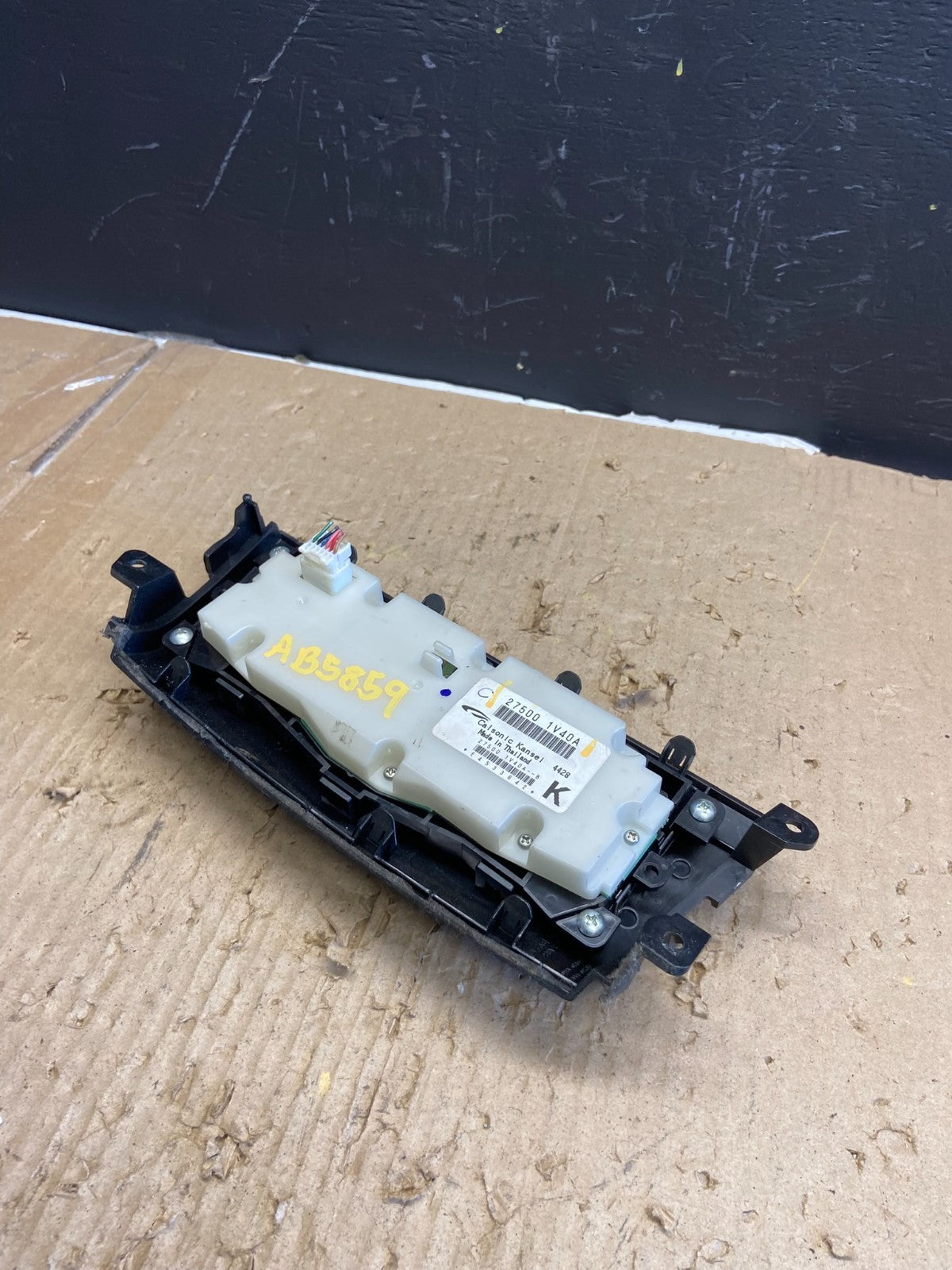 2009 - 2012 Nissan Murano Temperature Climate A/C AC Control Panel AB5859 DG3