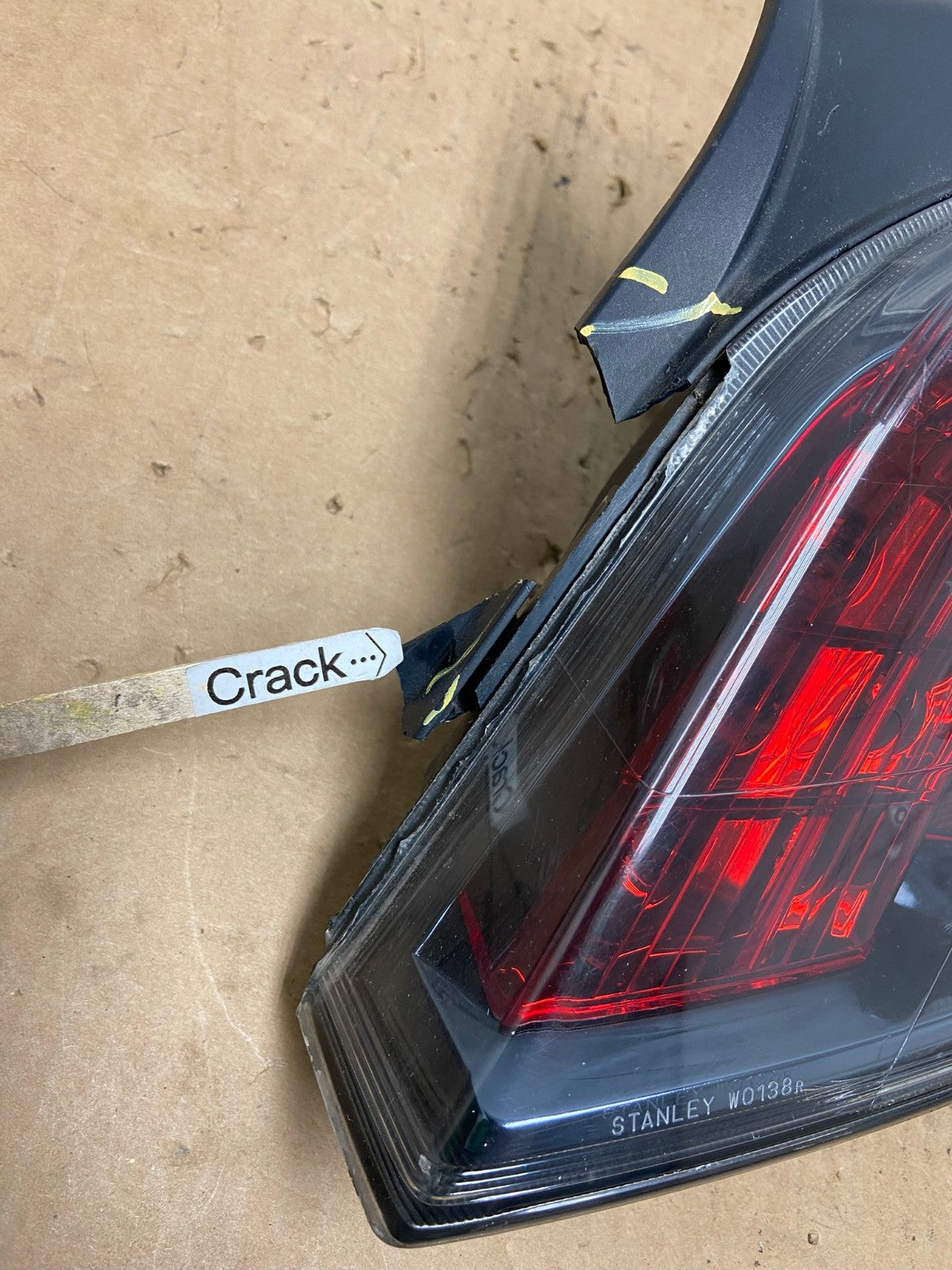 2012 2013 2014 Nissan Maxima Right Passenger Rh Side Tail light AD3246 LK4