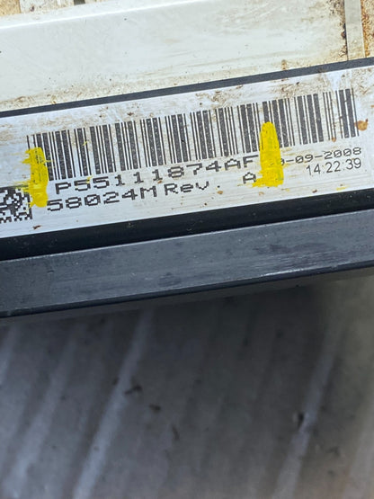 2009-2013 Jeep Patriot Dash Climate Temperature Control Radio Bezel OEM p2043 DG6