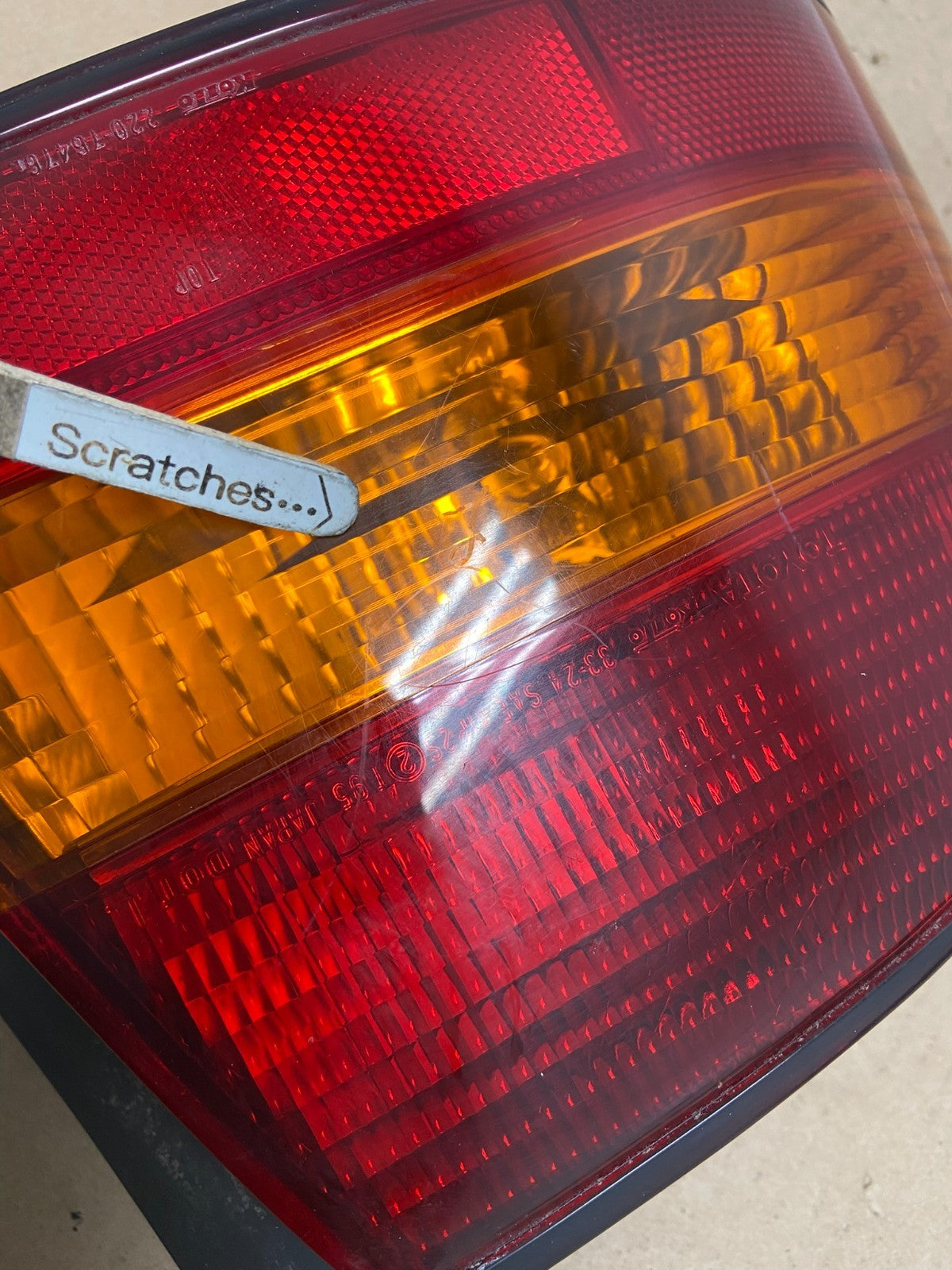 1997 1998 1999 Lexus ES300 Left Driver Side Tail Light AG4099 PS3