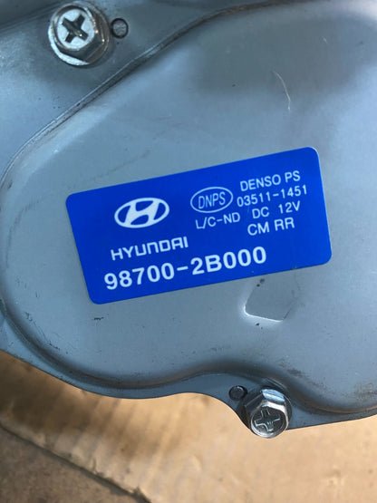 2007 - 2010 Hyundai Santa Fe Rear Glass Windshield Wiper Motor ad1517 DG6