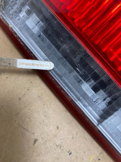 2001 to 2002 Honda Accord Left Driver LH Side Inner Tail Light OEM X5106 DW3