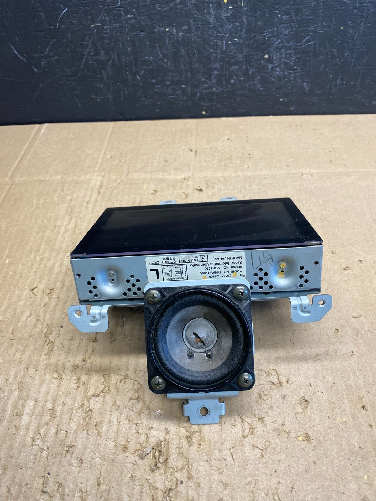 2006 2007 Infiniti M35 Radio Information Display Screen Air Vent Bezel AC4726 DG4