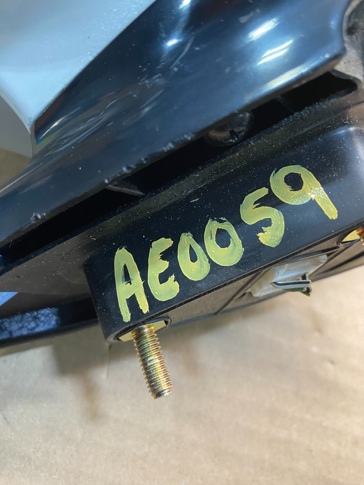 2004 to 2008 Toyota Solara Right Passenger RH Door Side View Mirror AE0059 DG10