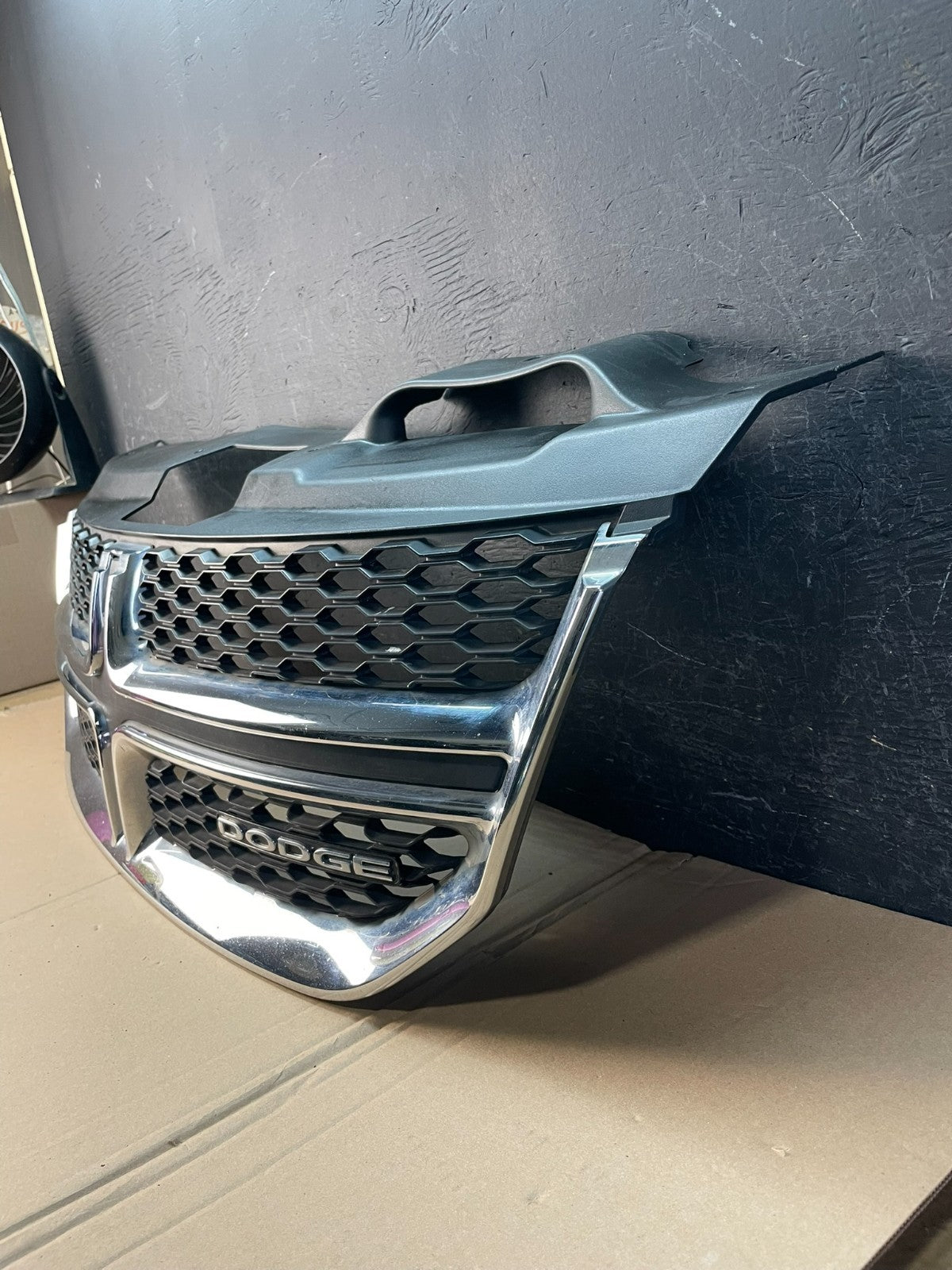 2011 to 2018 Dodge Journey Front Upper Chrome Grill Grille AD8321 DG1